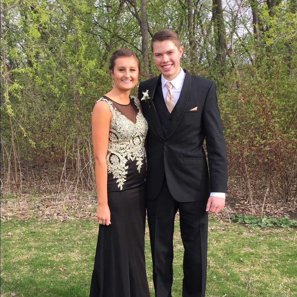 Black prom dress